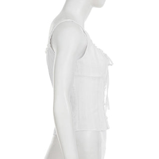 square lace camisole