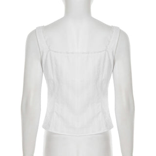 square lace camisole