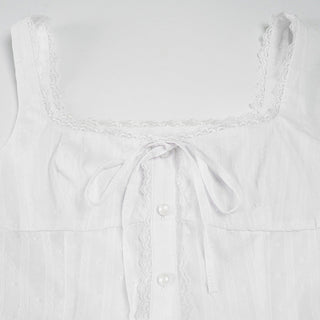 square lace camisole
