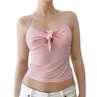 polka dot halter