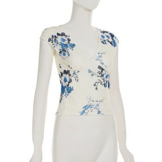 floral short Top