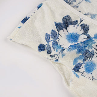 floral short Top