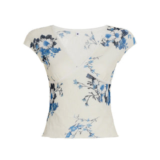 floral short Top