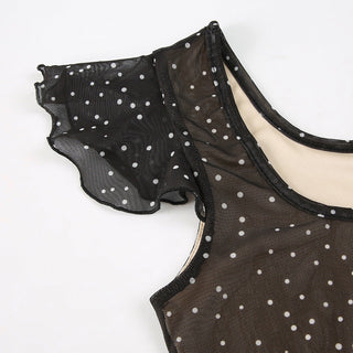 polka dot dress