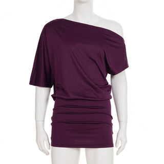 purple club dress