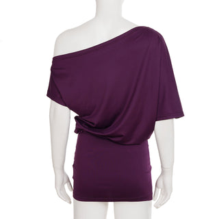 purple club dress