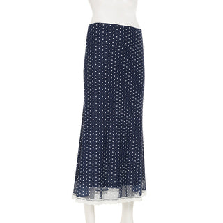 polka dot skirt