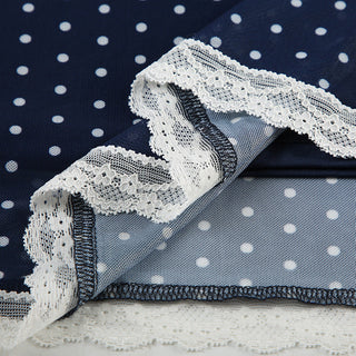 polka dot skirt