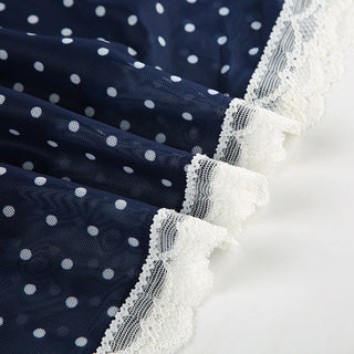polka dot skirt