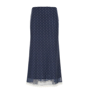 polka dot skirt