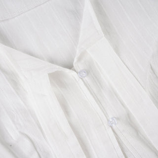 white puff Top