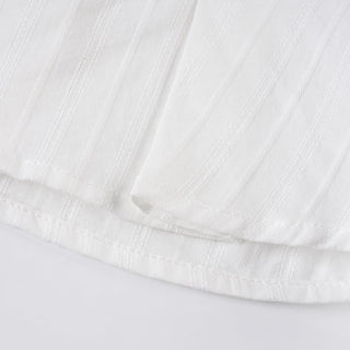 white puff Top