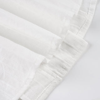 white puff Top