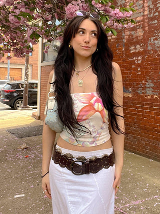 shell flower top