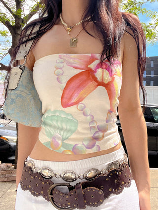 shell flower top