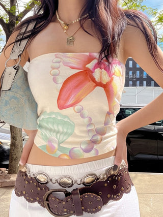 shell flower top