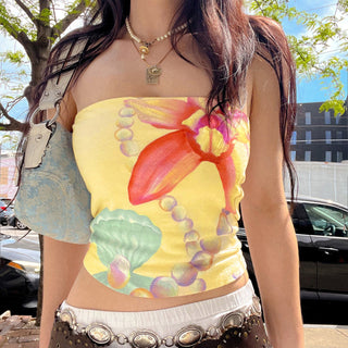 shell flower top