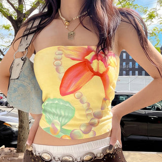 shell flower top