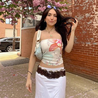 shell flower top