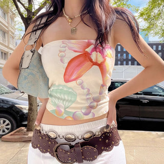 shell flower top