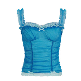 dot mesh Top