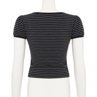 striped round Top
