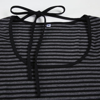 striped round Top
