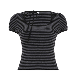 striped round Top