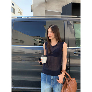 V-neck bandage Top