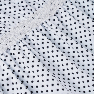 polka dot blouse