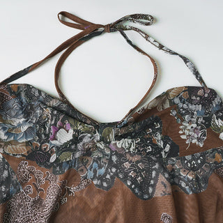 floral halter Top