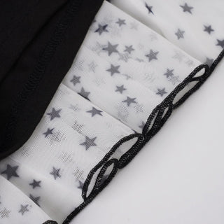 mesh leggings skirt
