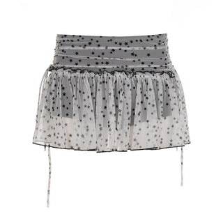 mesh leggings skirt