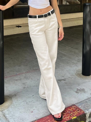solid jeans