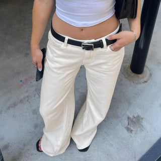 solid jeans