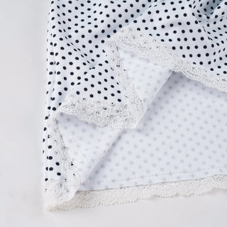 polka dot blouse