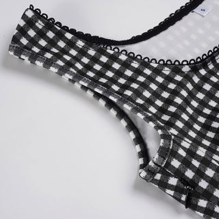 plaid dress