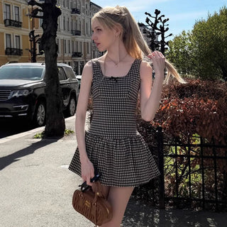 plaid dress