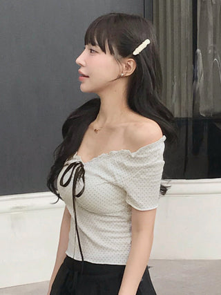 polka dot Top