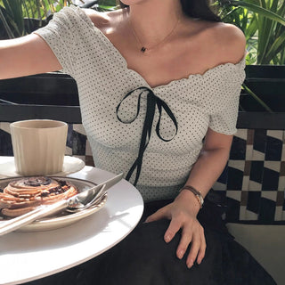 polka dot Top