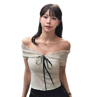 polka dot Top