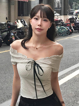 polka dot Top