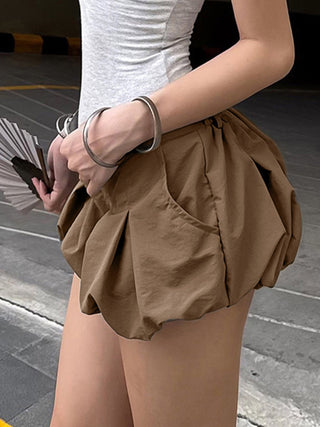 workwear bubble skirt