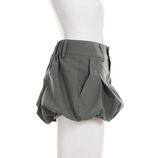 workwear bubble skirt