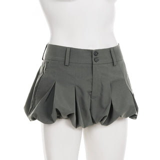workwear bubble skirt