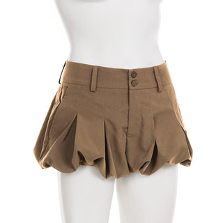 workwear bubble skirt