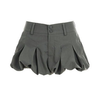 workwear bubble skirt
