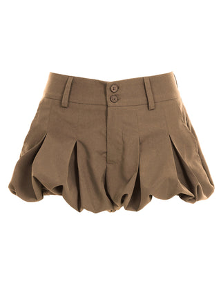 workwear bubble skirt