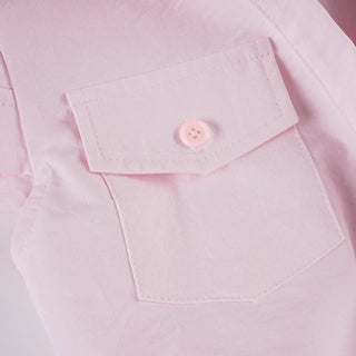 pink tied top