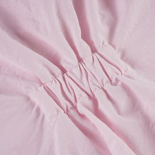 pink tied top